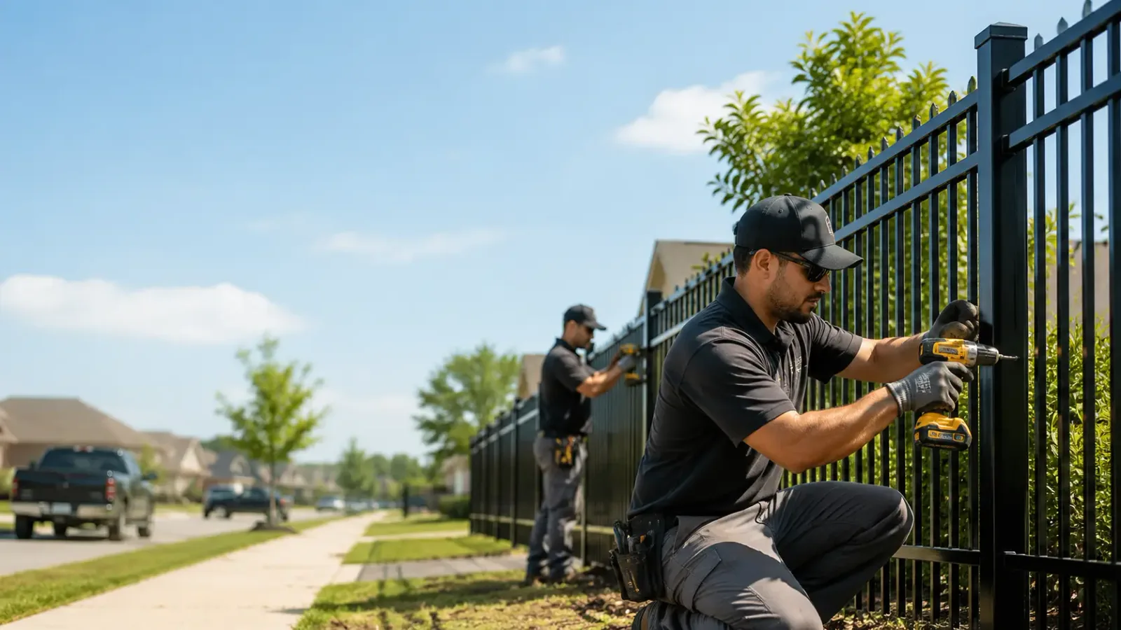 Metal Fence Installation in Dike, IA